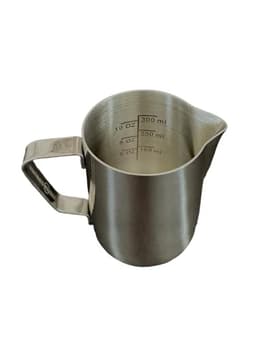 Rattleware 12 oz Etched Milk Frothing Pitcher product photo